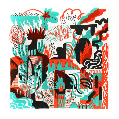 Bothlane - Nog Artwork for Bothlane EP "Nog" — electronic music release.